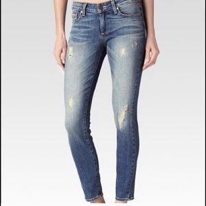 Paige Verdugo Ankle Skinny Jeans in Hendrix Wash